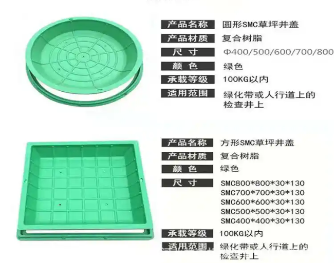 河源树脂复合种植井盖展示